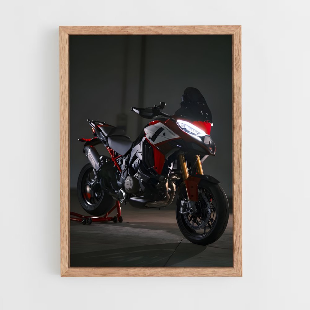 Poster Multistrada v majestueux – affiche Ducati (vue 4)